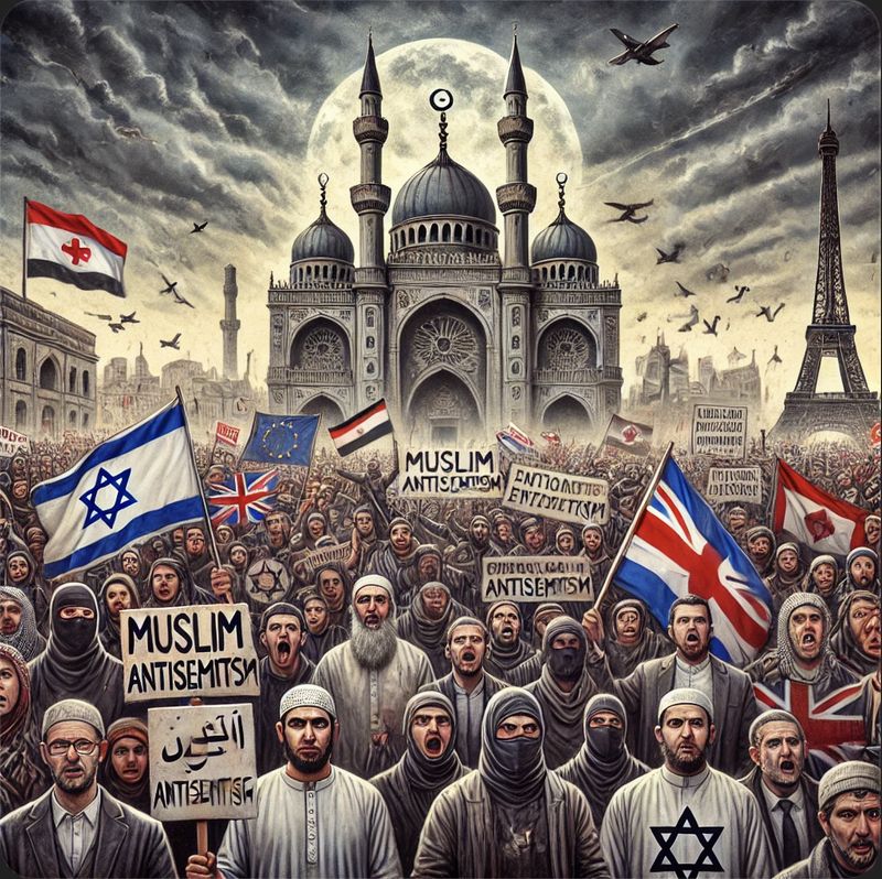 Unmasking the Surge: Muslim Antisemitism on the Rise in Europe