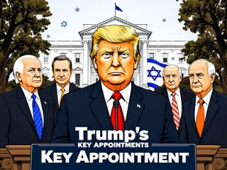 Trump’s Key Appointments: Strong Supporters of Israel and What to Expect Once They Take Office